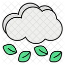 Cloudy Leaves  Icon