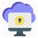 Cloudy lock  Icon