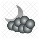 Cloudy Moon  Icon