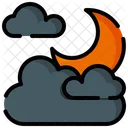 Cloudy moon  Icon