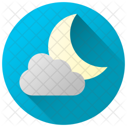 Cloudy Night Icon