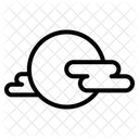 Cloudy night  Icon