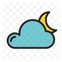Cloudy Night  Icon