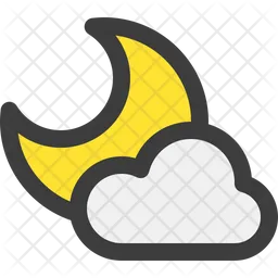 Cloudy Night  Icon