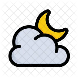 Cloudy Night  Icon