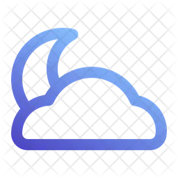 Cloudy Night  Icon