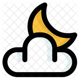 Cloudy Night  Icon