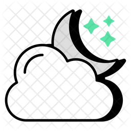 Cloudy Night  Icon