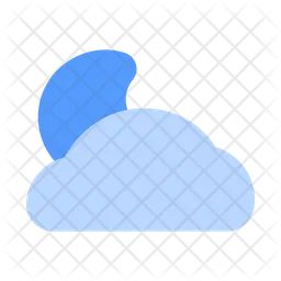 Cloudy night  Icon