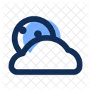 Cloudy Night Cloud Weather Icon