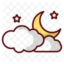 Cloudy Night Icon