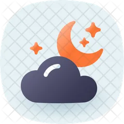Cloudy Night  Icon