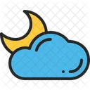 Cloudy night  Icon