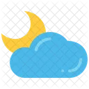 Cloudy night  Icon