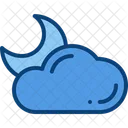 Cloudy night  Icon