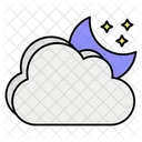 Cloudy Night  Icon