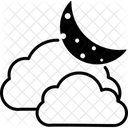 Cloudy night  Icon