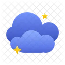 Cloudy Night Icon