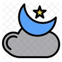 Cloudy night  Icon