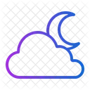 Cloudy night  Icon