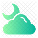 Cloudy night  Icon