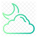 Cloudy night  Icon