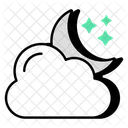 Cloudy Night  Icon