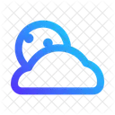 Cloudy Night Cloud Weather Icon