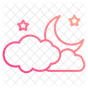 Cloudy Night Icon