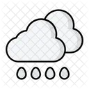 Cloudy Rain Rain Weather Icon