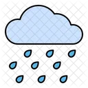 Cloudy Rain Cloud Icon
