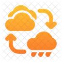 Cloudy Rain Cycle  Icon