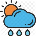 Cloudy rain  Icon