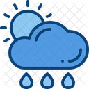 Cloudy rain  Icon