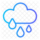 Rain Clouds Cloud Icon