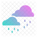 Cloudy Rain Rainy Rain Icon