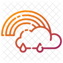 Cloudy Rainbow  Icon