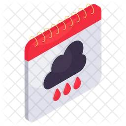 Cloudy Schedule  Icon