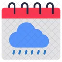 Cloudy Season Daybook Datebook Icon