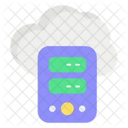 Cloudy server  Icon