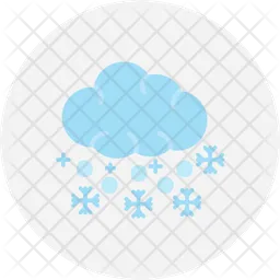 Cloudy Snow  Icon