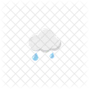 Light Rain Rain Weather Icon