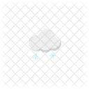 Cloudy Snow  Icon