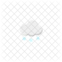 Cloudy Snow  Icon