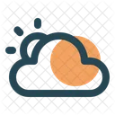 Sun Cloudy Cloud Icon