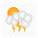 Weather Sun Cloudy Icon