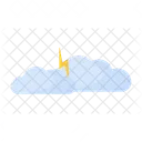 Cloudy Thunderstorm  Icon
