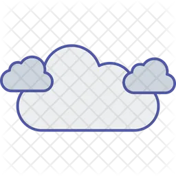 Cloudy weather  Icon