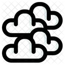 Cloudy Weather Weather Forecast Clouds Icon