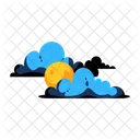 Partially Cloudy Cloudy Weather Sunny Weather Icon